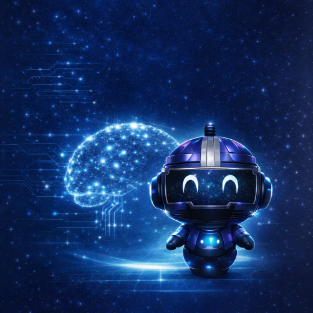 Labeeb AI learning assistant character